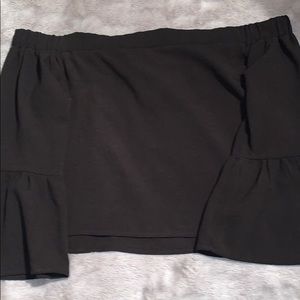 Business casual black top